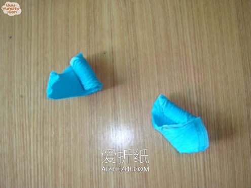 怎么做皱纹纸玫瑰花 皱纹纸手工制作玫瑰图解- www.aizhezhi.com