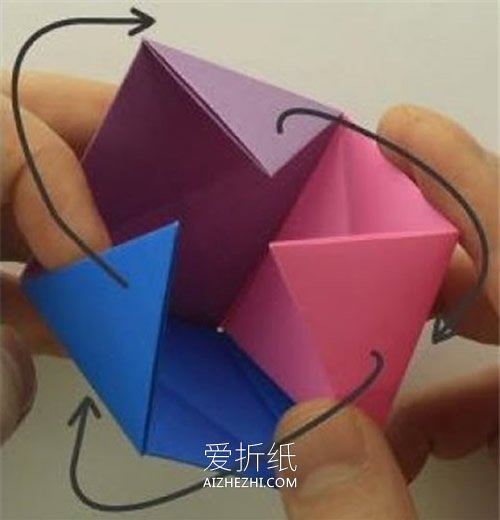 怎么折纸粽子的方法 端午节粽子的折法图解- www.aizhezhi.com