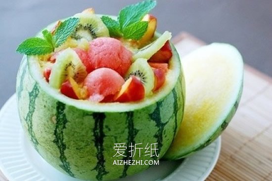 简单又诱人的水果拼盘 快来享受美味水果大餐！- www.aizhezhi.com