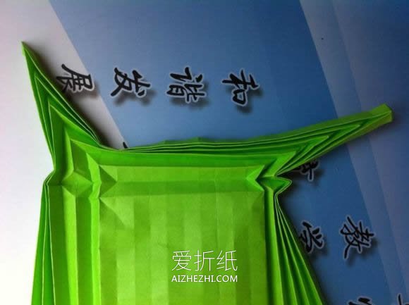 怎么折纸蝴蝶带CP图 手工美丽蝴蝶的折法图解- www.aizhezhi.com