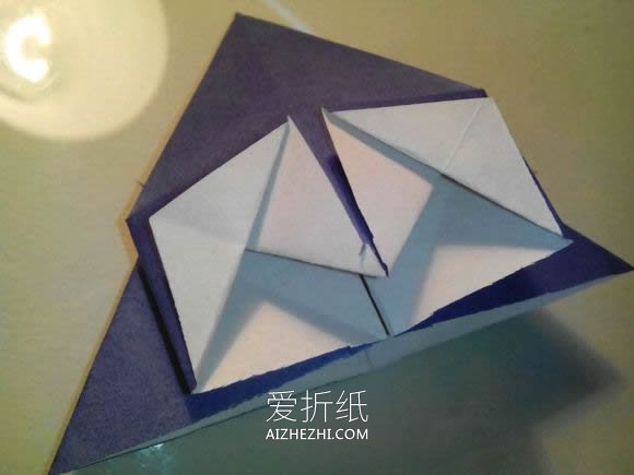 怎么折纸五角星盒子图解 手工五角形收纳盒折法- www.aizhezhi.com