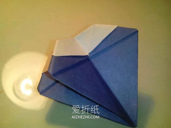 怎么折纸五角星盒子图解 手工五角形收纳盒折法- www.aizhezhi.com