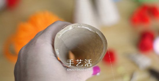 毛线手工制作冰激凌 DIY充满活力的夏日挂饰- www.aizhezhi.com