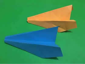 怎么折纸最简单纸飞机 儿童手工纸飞机的折法