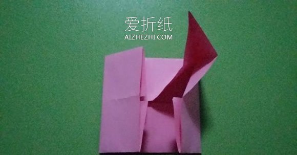 怎么折纸小花篮的方法 手工简单纸花篮的折法- www.aizhezhi.com