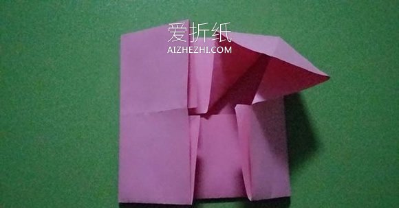 怎么折纸小花篮的方法 手工简单纸花篮的折法- www.aizhezhi.com