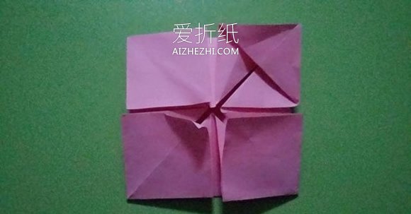 怎么折纸小花篮的方法 手工简单纸花篮的折法- www.aizhezhi.com