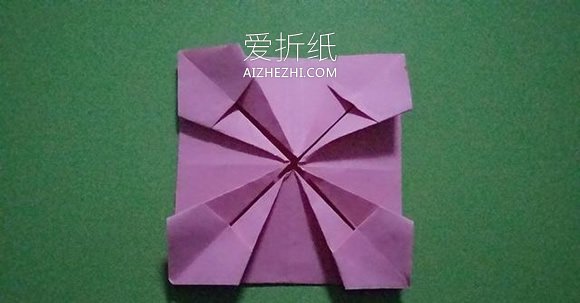 怎么折纸小花篮的方法 手工简单纸花篮的折法- www.aizhezhi.com