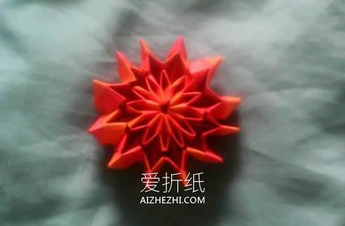 怎么折纸烟花无限翻 手工烟花的折法图解- www.aizhezhi.com