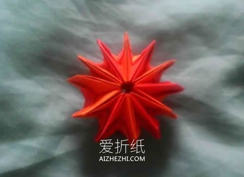 怎么折纸烟花无限翻 手工烟花的折法图解- www.aizhezhi.com