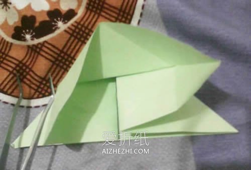 怎么折纸烟花无限翻 手工烟花的折法图解- www.aizhezhi.com