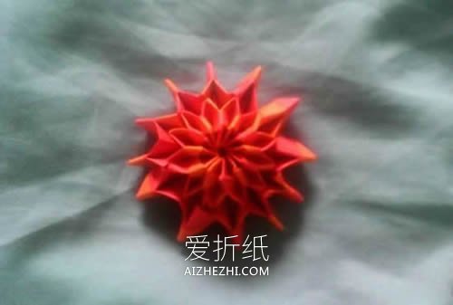 怎么折纸烟花无限翻 手工烟花的折法图解- www.aizhezhi.com