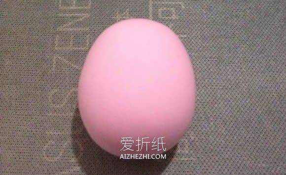 怎么做小粉猪的教程 超轻粘土手工制作小猪- www.aizhezhi.com