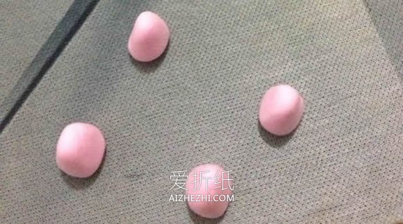 怎么做小粉猪的教程 超轻粘土手工制作小猪- www.aizhezhi.com