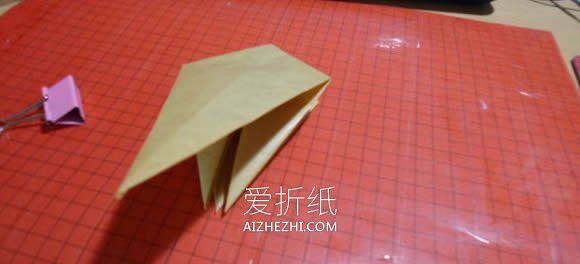 怎么折纸恶魔心图解 手工蝙蝠翅膀爱心折法- www.aizhezhi.com