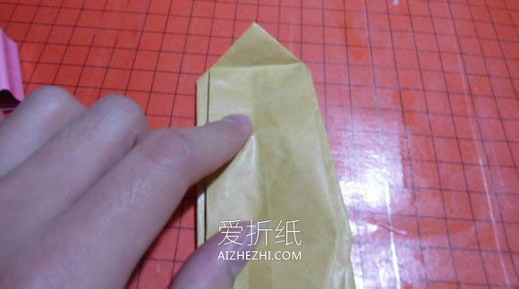 怎么折纸恶魔心图解 手工蝙蝠翅膀爱心折法- www.aizhezhi.com