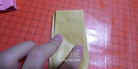 怎么折纸恶魔心图解 手工蝙蝠翅膀爱心折法- www.aizhezhi.com