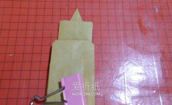 怎么折纸恶魔心图解 手工蝙蝠翅膀爱心折法- www.aizhezhi.com