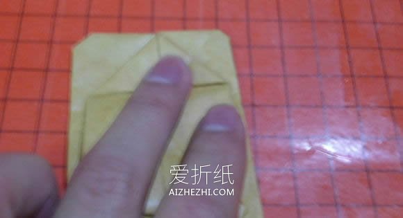 怎么折纸恶魔心图解 手工蝙蝠翅膀爱心折法- www.aizhezhi.com