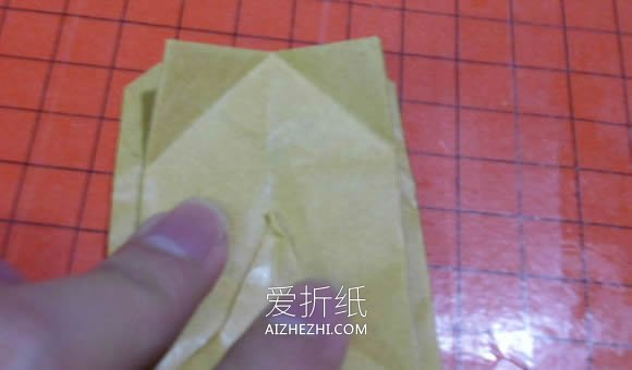 怎么折纸恶魔心图解 手工蝙蝠翅膀爱心折法- www.aizhezhi.com