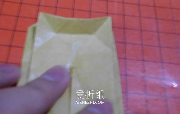 怎么折纸恶魔心图解 手工蝙蝠翅膀爱心折法- www.aizhezhi.com