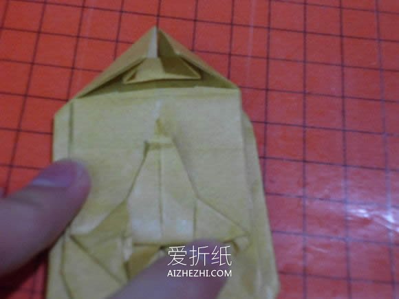 怎么折纸恶魔心图解 手工蝙蝠翅膀爱心折法- www.aizhezhi.com