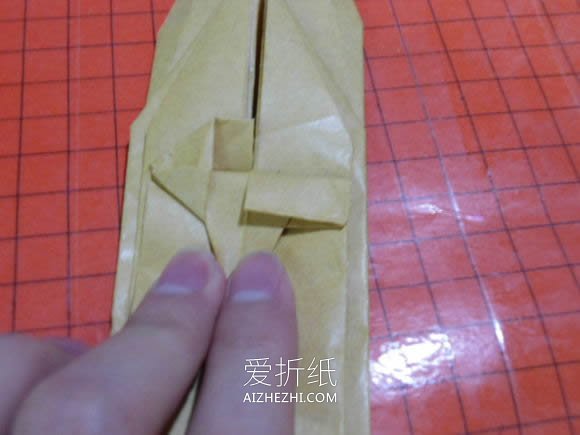 怎么折纸恶魔心图解 手工蝙蝠翅膀爱心折法- www.aizhezhi.com