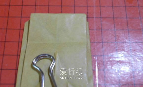 怎么折纸恶魔心图解 手工蝙蝠翅膀爱心折法- www.aizhezhi.com