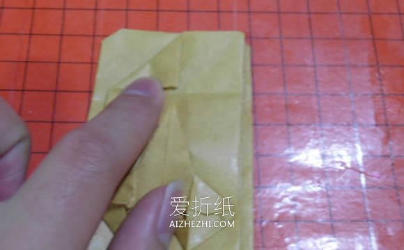 怎么折纸恶魔心图解 手工蝙蝠翅膀爱心折法- www.aizhezhi.com