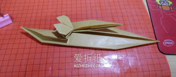 怎么折纸恶魔心图解 手工蝙蝠翅膀爱心折法- www.aizhezhi.com