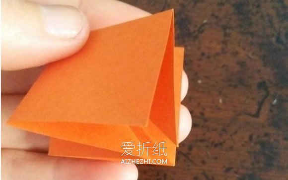 怎么折纸菱形的方法 手工制作纸风铃图解- www.aizhezhi.com