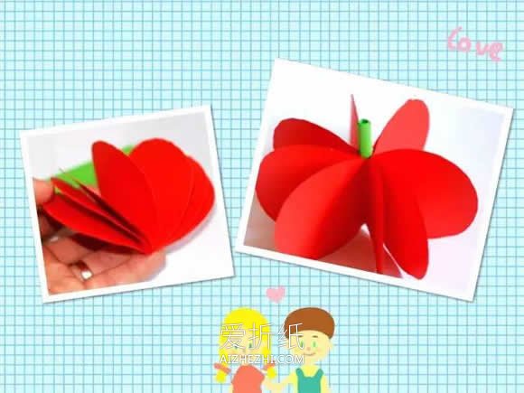 怎么做卡纸水果的方法 儿童手工制作立体水果- www.aizhezhi.com