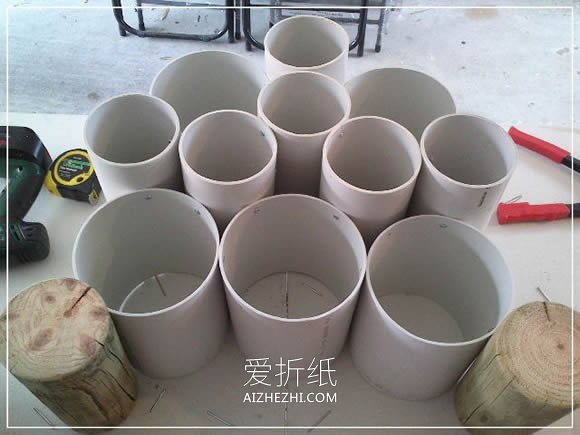 怎么做强收纳鞋架的方法 PVC塑料管制作鞋架- www.aizhezhi.com