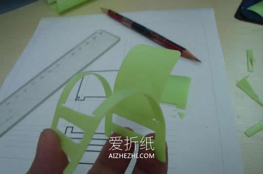 怎么做迷你椅子模型 洗洁精瓶子制作小椅子- www.aizhezhi.com