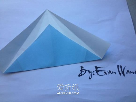 怎么折纸立体翼龙图解 手工复杂翼龙折法过程- www.aizhezhi.com