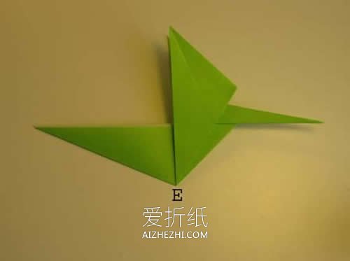 怎么折纸简单翼龙图解 儿童手工折纸立体翼龙- www.aizhezhi.com