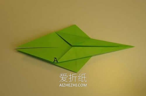 怎么折纸简单翼龙图解 儿童手工折纸立体翼龙- www.aizhezhi.com