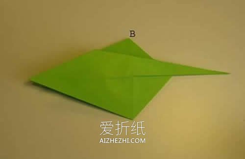 怎么折纸简单翼龙图解 儿童手工折纸立体翼龙- www.aizhezhi.com