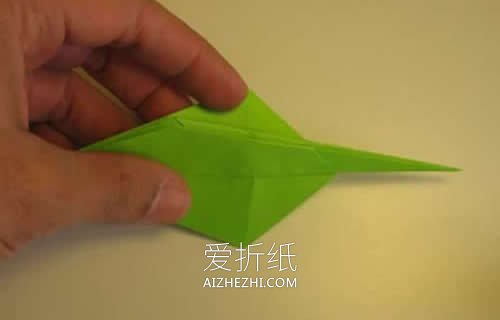 怎么折纸简单翼龙图解 儿童手工折纸立体翼龙- www.aizhezhi.com