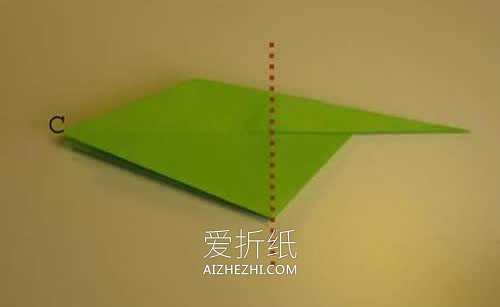 怎么折纸简单翼龙图解 儿童手工折纸立体翼龙- www.aizhezhi.com