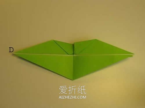 怎么折纸简单翼龙图解 儿童手工折纸立体翼龙- www.aizhezhi.com