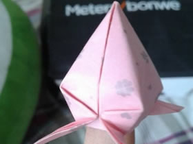 怎么简单折纸桃子的方法 儿童手工桃子的折法