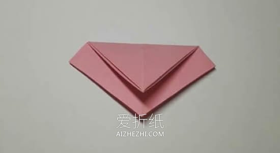 怎么折纸双层圣诞花 手工圣诞花的折法图解- www.aizhezhi.com