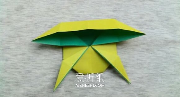 怎么折纸金蟾的方法 手工立体金蟾折法图解- www.aizhezhi.com