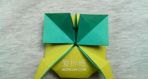 怎么折纸金蟾的方法 手工立体金蟾折法图解- www.aizhezhi.com