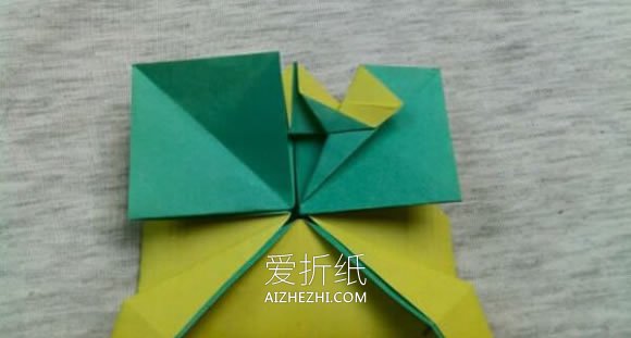 怎么折纸金蟾的方法 手工立体金蟾折法图解- www.aizhezhi.com