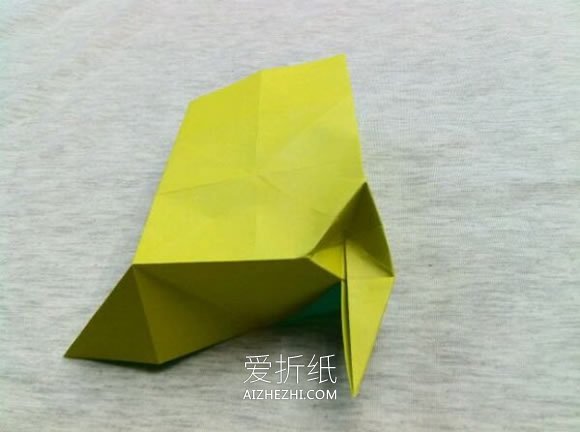 怎么折纸金蟾的方法 手工立体金蟾折法图解- www.aizhezhi.com