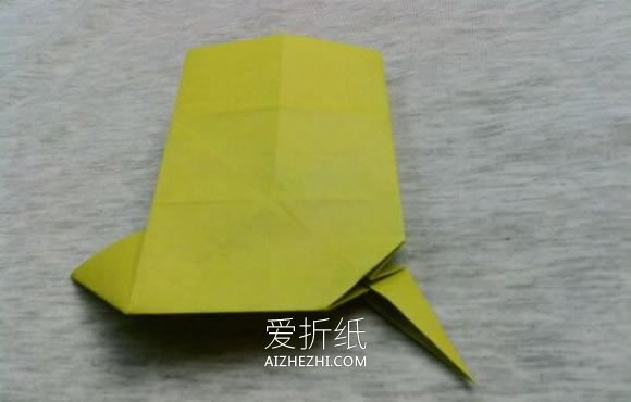 怎么折纸金蟾的方法 手工立体金蟾折法图解- www.aizhezhi.com