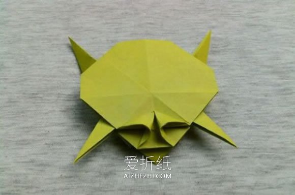 怎么折纸金蟾的方法 手工立体金蟾折法图解- www.aizhezhi.com