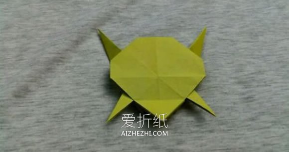 怎么折纸金蟾的方法 手工立体金蟾折法图解- www.aizhezhi.com